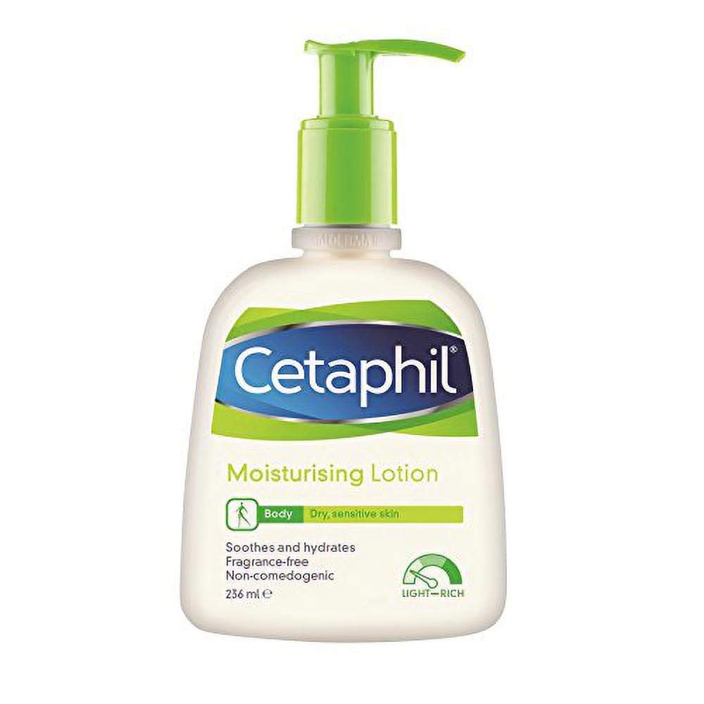 Cetaphil Moisturising Lotion for Dry Skin Lanolin Free 236 ml (Pack of 1)