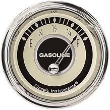Classic Instruments NT12SLF Nostalgia Vt 2-1/8"" Fuel Gauge 0-90 Ohm