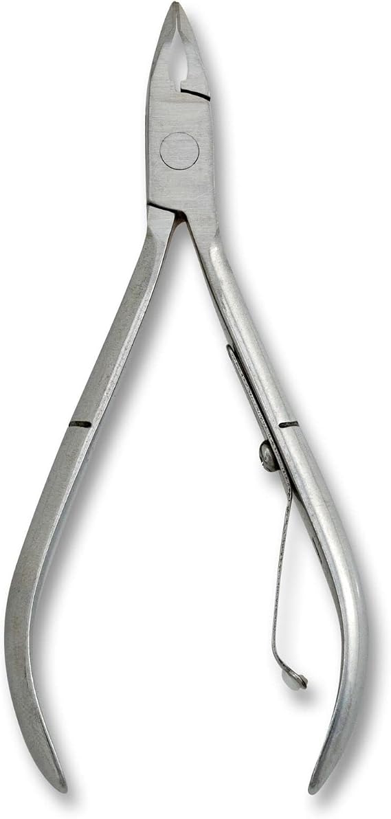 JAPONESQUE Cuticle Nipper with Ultra-Sharp, High Performance, Stainless Steel Blades to Remove Hangnails and Cuticles, Anti-Slip Grip for Control and Comfort