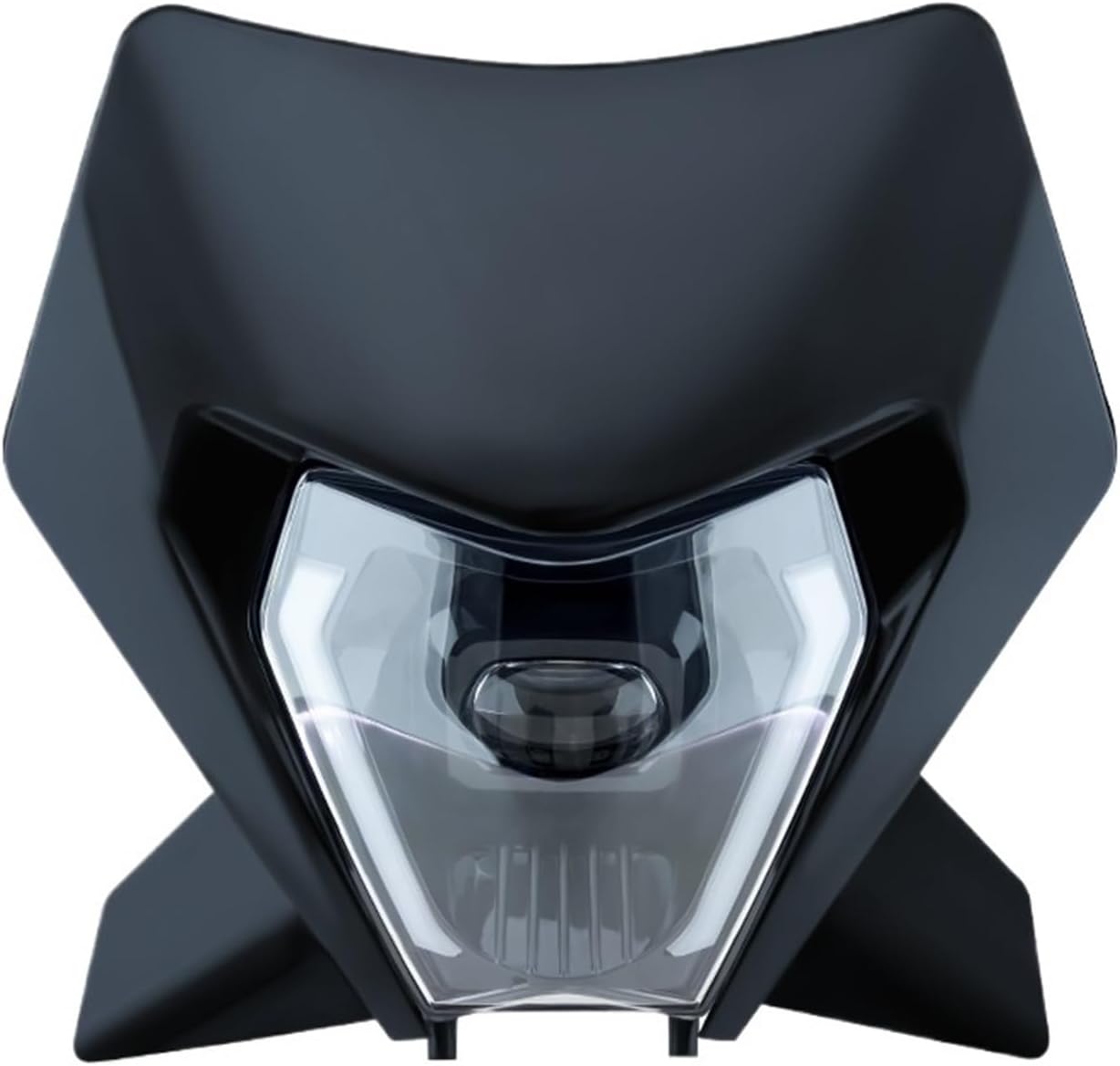 Motorcycle Headlights Powerzone Motorcycle L-ed Headlight Head Light Fit for K-tm EXC XC SX 125 250 300 450 2024 2025 2026 Supermoto Headlamp Motorcycle HeadlightsBlack-24-26
