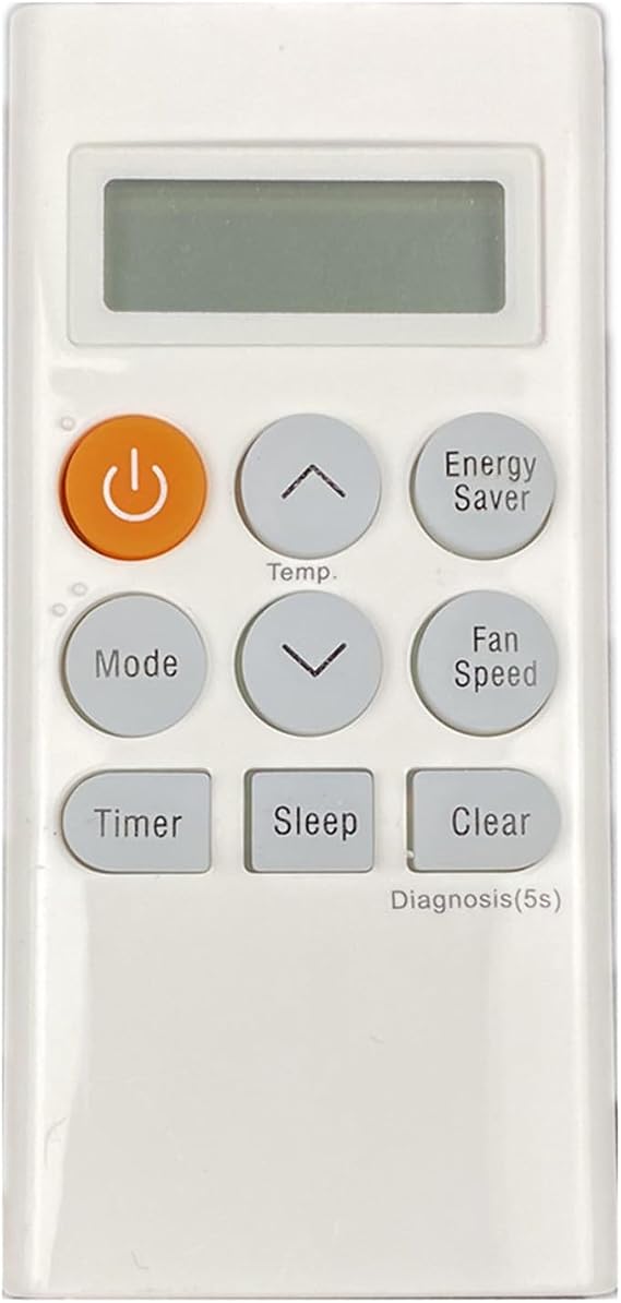 Replacement Remote For AC Units LW1222IVSM LW1817IVSM Easy Setup Design Remote Control