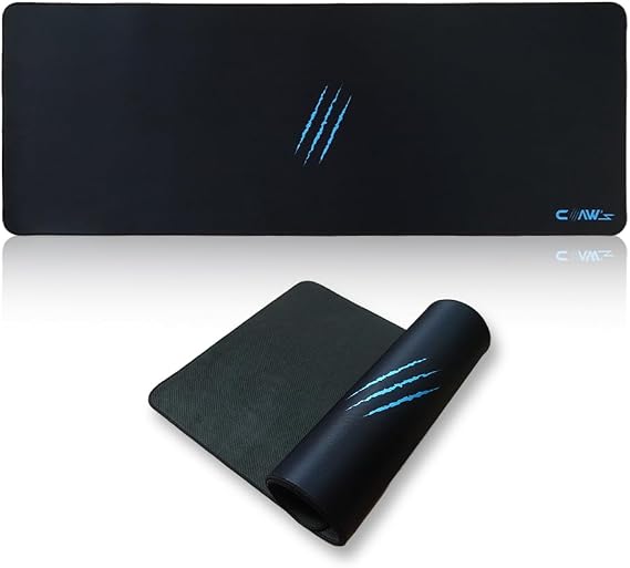 Soft 90X40CM Mikrofiber Yüzey - Kaydırmaz Kauçuk Zemin - 2mm Kalınlık - 360 Derece Dikiş - Kolay Temizlenebilir XXL Mousepad