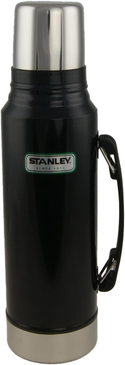 Stanley 1 Litre Classic Legendary Vacuum Bottle, Black