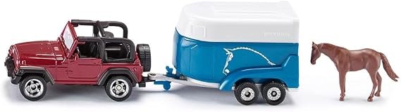Siku Horse Trailer Jeep