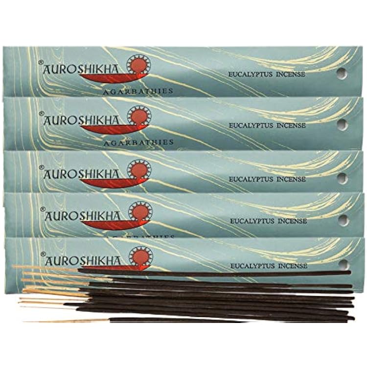 Eucalyptus Incense Sticks 5 Pack - Total 50gram