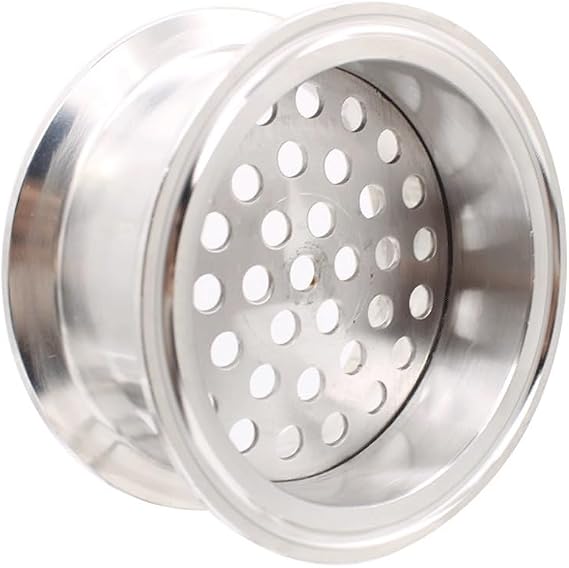 Tri Clamp Weld Ferrule Stainless Steel 304 Filter Plate, for Home Garden Heavy Duty Sanitary Clamp Accessories(1.5 inch)