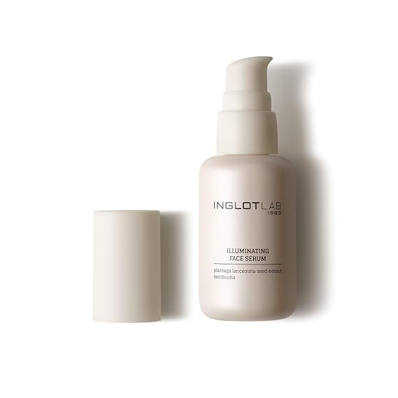 INGLOT LAB Illuminating Face Serum 30 ml | Concentrated serum for visibly healthier, hydrated skin; alcohol-free; suits all skin types