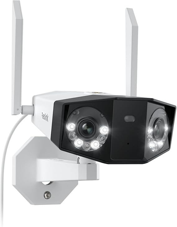 Reolink 4K Dual-Lens WiFi Outdoor Surveillance Camera 180° Ultra Wide
