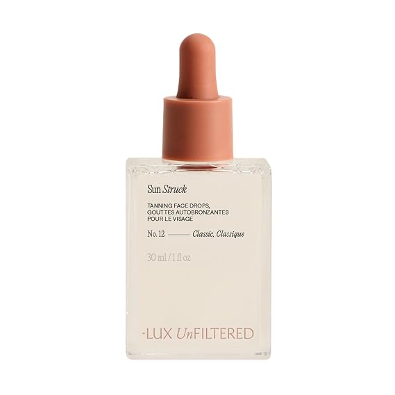 + Lux Unfiltered - N12 Sun Struck Bronzing Face Tanning Drops - Classic