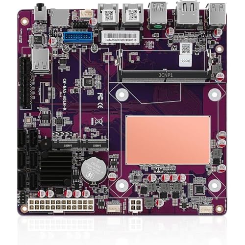 12th Gen i3-N305 N355 N100 N150 2Intel i226-V 2.5G NAS Motherboard 6SATA3.0 6-Bay Soft Rout 1DDR5 4800MHz Firewall ITX Mainboard N150Fan-HP 400S