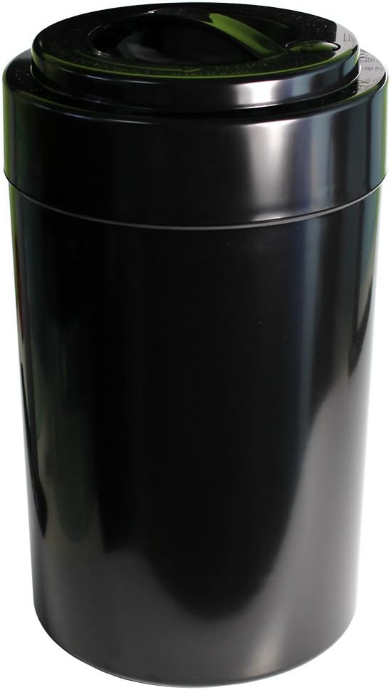 EverythingVac 10L Airtight Vacuum Container (5 lbs+) – Extra Large Bulk Storage – Smell Proof, BPA-Free (Black)
