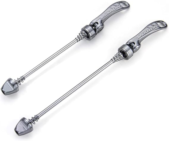 MTB Quick Release Axle Front and Rear Mountain Bike Skewer Set Aluminum Alloy Bicycle Wheel Skewers Hub QR Lever