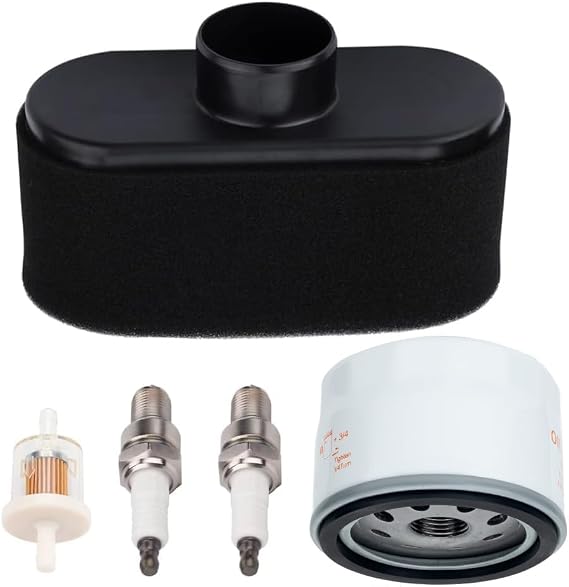FR691V Tune Up Kit for Kawasaki FR651V FR730V FR691 4-Stroke Engine Lawn Mower Tractor 11013-7047 11013-0752 Air Filter 49065-7007 Oil Filter