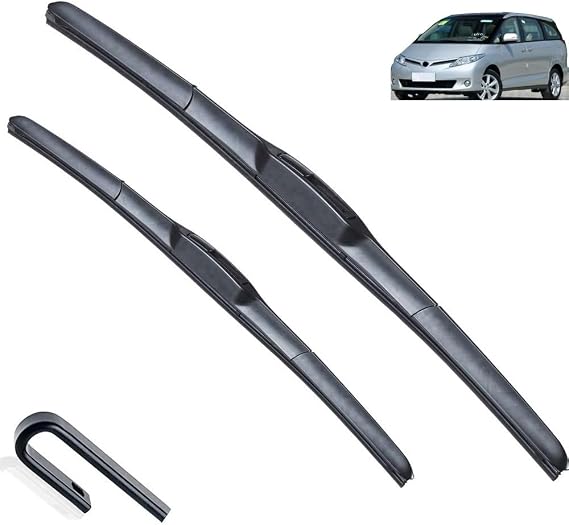 Car Wiper Blade Compatible with Toyota Previa 50 2006~2019 XR50 Estima Tarago Windscreen Windshield Wipers Car Accessories 2007 2008 2018