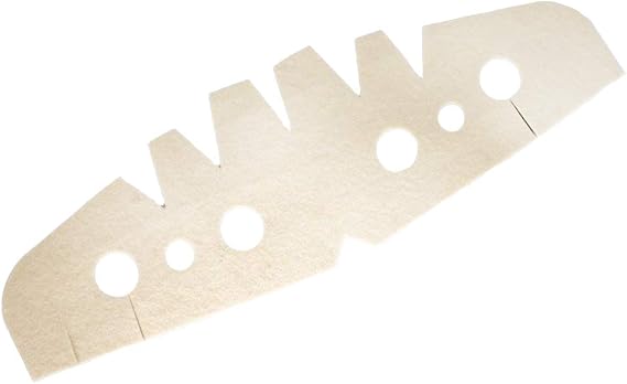 Hat Sweat Liner - Reusable Washable Cap Sweatband Anti-Stain Protector, USA Made One Size Fits All, The Original Hat Protection Insert - White - Thin