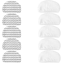 10PK Amyehouse Replacement Pads Compatible with Bissell Powerfresh Steam Mop 1940 1440 1806 1544 2075 2685 Series 19401 19404 19409 1940A 1940F 1940N 1940T 1940Q 1940W B0006 15441 15443 2181 2814