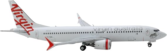 GeminiJets GJVOZ2142 Boeing 737-MAX8 Virgin Australia VH-8IA 1:400 Model Aircraft