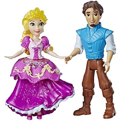 Disney Princess Rapunzel and Eugene Fitzherbert, 2 Dolls, Royal Clips Fashion, One-Clip Skirt