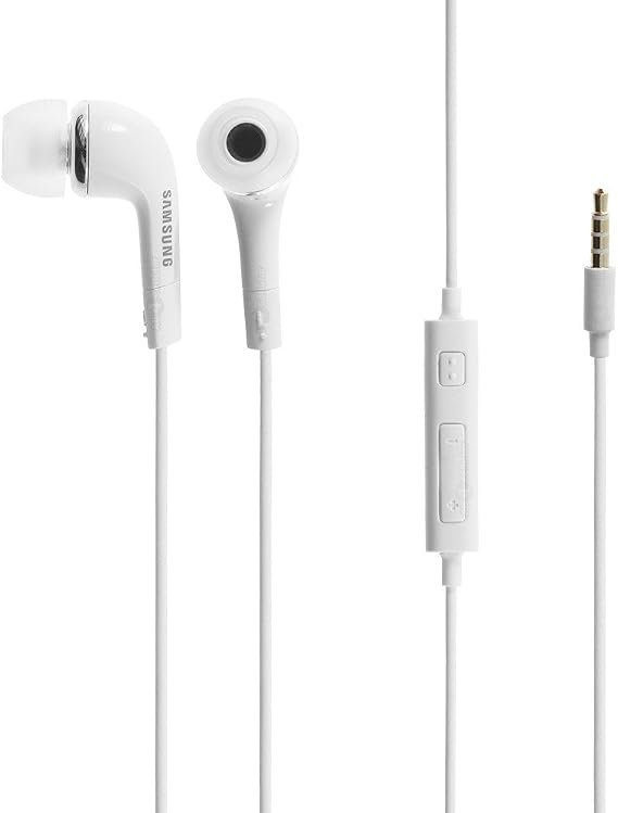 Samsung Earphones EHS64AVFWE with Remote and Microphone (Not in Retail Packaging) - White