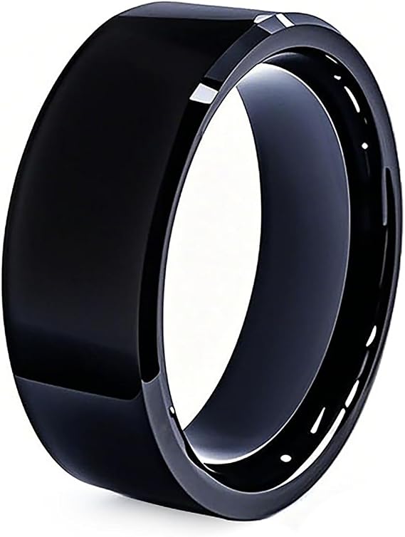 RFID Rewritable Ring RFID Dual Frequency Ring Black US#13
