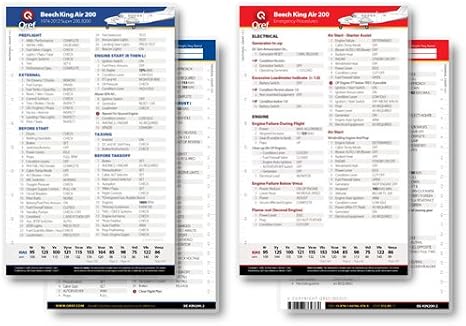 Cessna 172P Qref Checklist Card