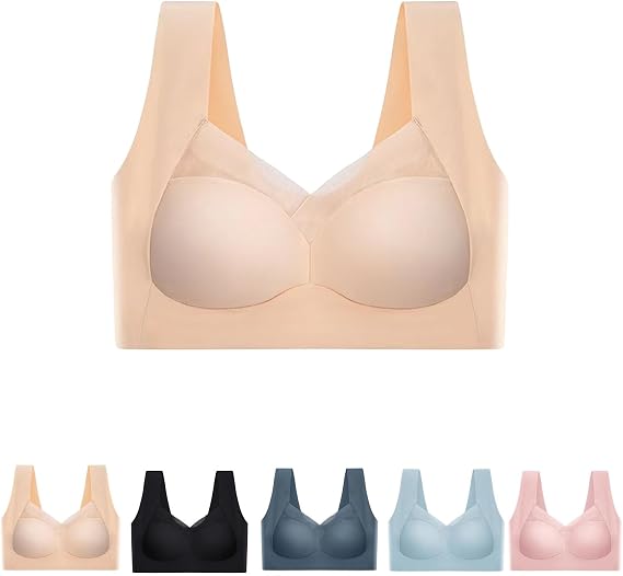 Lift Bra, Seamless Sexy Push up Wireless Bra