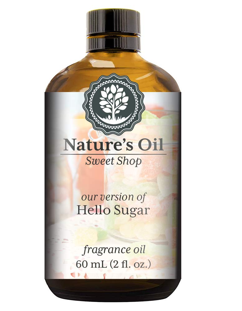 Hello Sugar Fragrance Oil 60ml For Diffusers, Soap Making, Candles, Lotion, Home Scents, Linen Spray, Bath Bombs, Slime