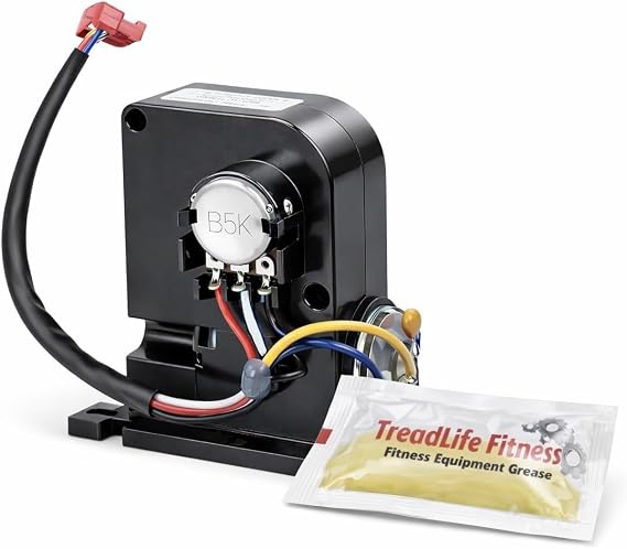 TreadLife Fitness Resistance Tension Motor - Compatible with Gold's Gym Cycle Trainer Models - Part Number 193223 -  with Free TREADLIFE FITNESS Squeak Eliminator Grease $10 Value!