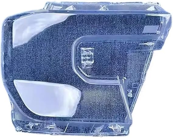 Headlight Cover Compatible with Ford Ranger/Everest 2022 2023 2024 Plastic Headlamp Len Mask Lampshade Shell Replace The Original Glass(1SET/2Pcs)