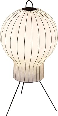 White Paper Lantern Floor Lamp with Paper Shade Rice Paper Table Lamp for Living Room Bedside Minimalist Japanese Paper Lamps Table Lamps W15.8