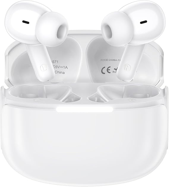 for iPhone 17e 16e 16 17 Pro max, Earbuds Wireless Headphones Bluetooth | Earphones Blue Tooth Ear Buds Head Phones Pods Earpods Headset for iPhone 17 Air 16 Plus 15 14 13 12 11 Mini SE XR X XS Max 8
