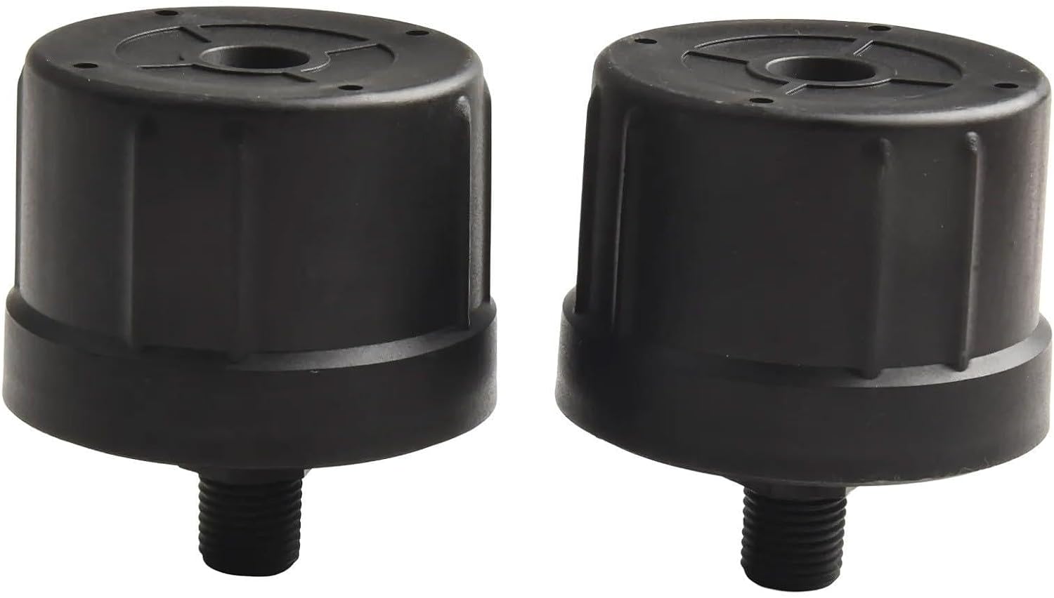 Oil- Plastic Muffler Air Filter for Air Compressors & Pneumatic Tools – 1/4 in (12.5 mm) and 1/2 in (20 mm) Thread Sizes, Compact Filter(1/4)