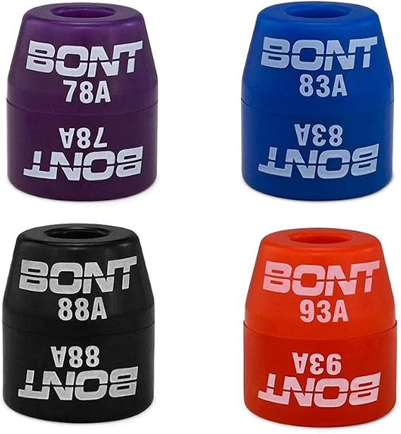 Bont Roller Skates - Replacement Top Cone or Bottom Barrel Cushions Bushings - Quad Roller Skate Derby Plate - Made in USA