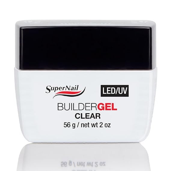 Supernail LED/UV Builder Clear Gel, 2 Fluid Ounce