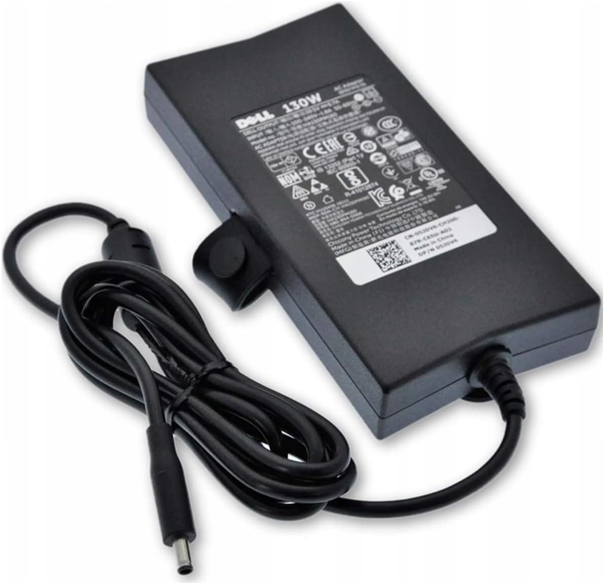 Genuine 130W 4.5mm Round Tip AC Adapter Laptop Charger for Dell XPS 15 7590 9550 9560 9570 Inspiron 7348 Precision M3800 5510 5520 5530 5540 HA130PM130 0V363H DA130PM130 06TTY6 RN7NW Power Supply Cord