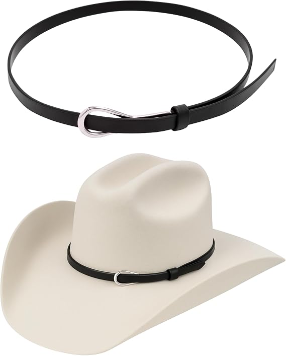 Gamboa Hat Bands for Cowboy Hats Western Accesories Men Hat Belt Band (Hat Not Included)