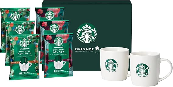 Starbucks Origami with Mug Gift SBC-30B, Regular Coffee, Drip