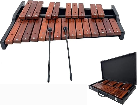 Professional 25 Key Xylophone Wood Xylophone, Percussion Kit Instrument