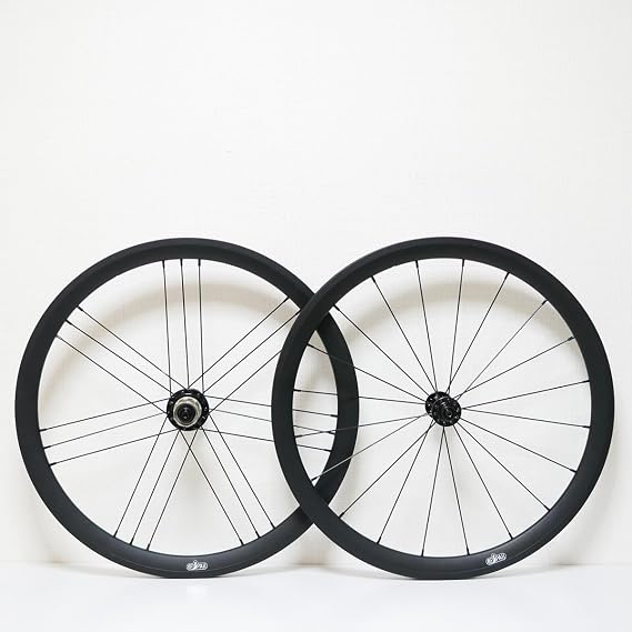 20 inch 406 Wheel Set for Dahon, 11 Speed, 4.1 oz 1180 g, 30mm Black Rim, F74MM R130mm, 3 Rear G3 Pairs, Presta Valve Hole, 24 Fall
