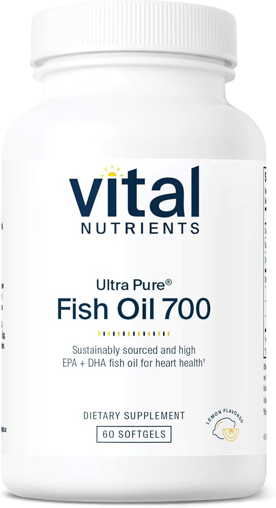 Vital Nutrients Ultra Pure Fish Oil 700, 60 Softgels