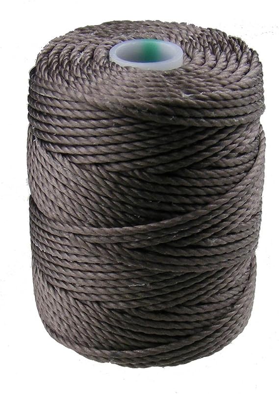 C-Lon Tex 400 Heavy Weight Bead Cord, Cocoa - 1.0mm, 39 Yard Spool