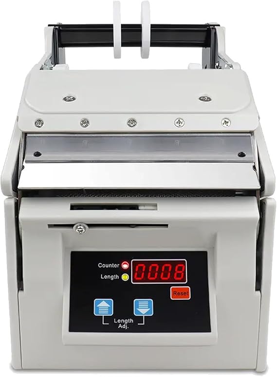 Automatic Label Dispensers, 110V/220V Electric Label Dispenser, Label Tape Stripper, Tape Stripper Separating Machine, for Self-adhesive/PET/PVC Labels (180 110V)