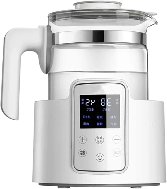 Constant Temperature Baby Formula Kettle with Built in Thermostat, Accurate Temperature Control, Boil-Dry Protection, 24h Constant Temperature, Large 1.2L Capacity - Milk Regulator 30s Quick Heating