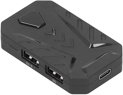 Game Console Keyboard and Mouse Adapter, Game Controllers Keyboard and Mouse Converter OTG Adapter, Programmable Zero Delay Keyboard Adapter for PS3/PS4/PS5/Xbox360/Xbox ONE