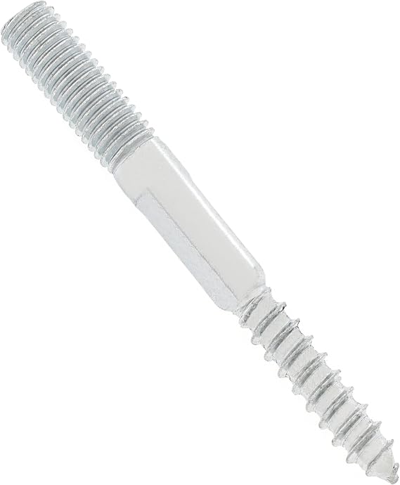 Spare Hardware Parts Bed Frame Hanger Bolt (Replacement for IKEA Part #114334) (Pack of 4)