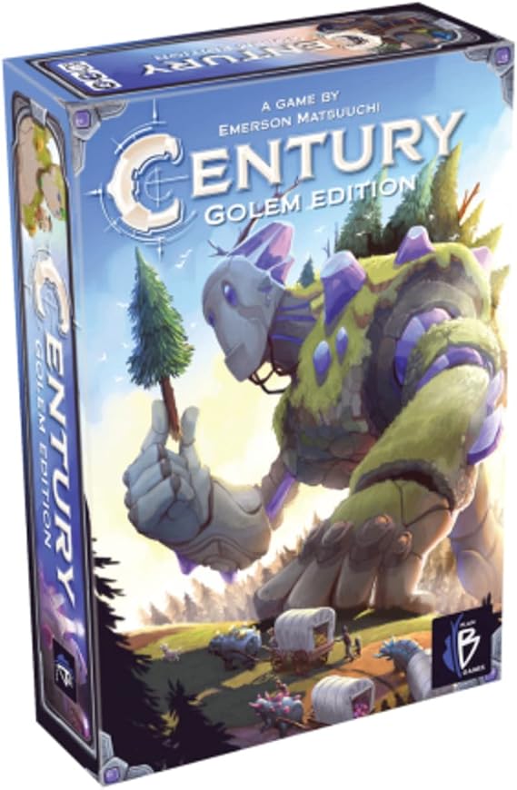 Asmodee Century Golem Edition Board Game - Journey Along The Golem Road in Caravania, Strategy Game for Kids & Adults, Ages 8+, 2-4 Players, 30-45 Minute Playtime