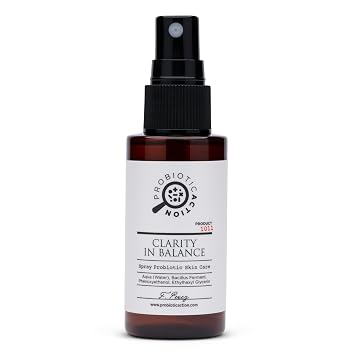 Probiotic Action Clarity in Balance. Science-Backed Bacteria Combat Acne, rosacea, and Eczema Risk