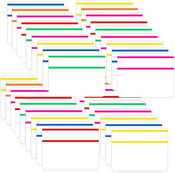 Tenare 240 Pieces 2 Inch Sticky Tabs Adhesive Flag Index Writable and Repositionable File Tabs Colored Page Markers Labels for Books and Classify Files Binder File Folders