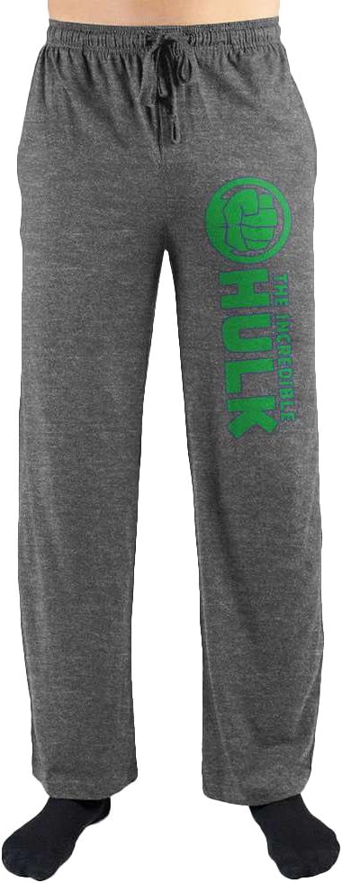 Marvel The Incredible Hulk Fist Print Men's Loungewear Lounge Pants