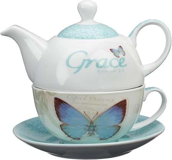 Tea for One Butterfly Grace Ephesians 2: 8